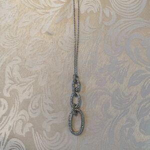 Loft Silver Pendant Necklace